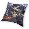 Anime Solo Leveling Pillowcase Soft Fabric Cushion Cover Decorations Pillow Case Cover Home Dropshipping 45*45cm