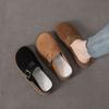 Retro Leather Birkenstock Bag Head Half Slippers Women's Spring New Lazy Casual Half Slippers