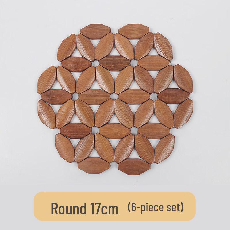 Plum Blossom Heat Insulation Placemat Set