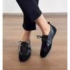 Wildleder Retro Schnürung Lässige Flache Schuhe Damen Komfort Flach Frühling Herbst Schuhwerk Weiblich Weiches Leder Ballett Sneaker Damen