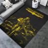 Helldivers Game Silhouettes Carpet Rug For Living Room Bedroom Home Sofa Decoration Kids Play Nonslip Floor Mat