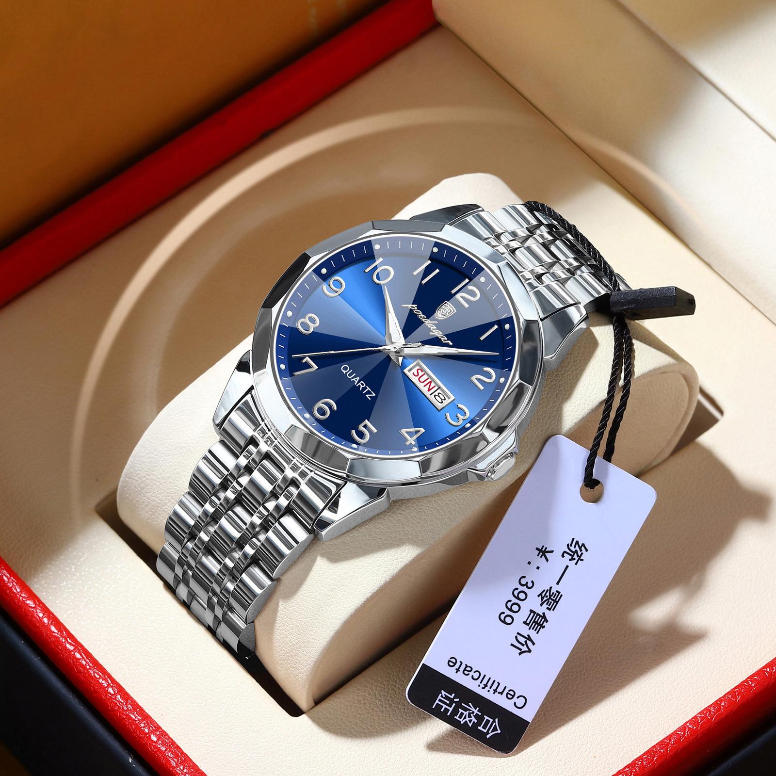 Men S Watch Waterproof Fashion Watch Men S Quartz Watch