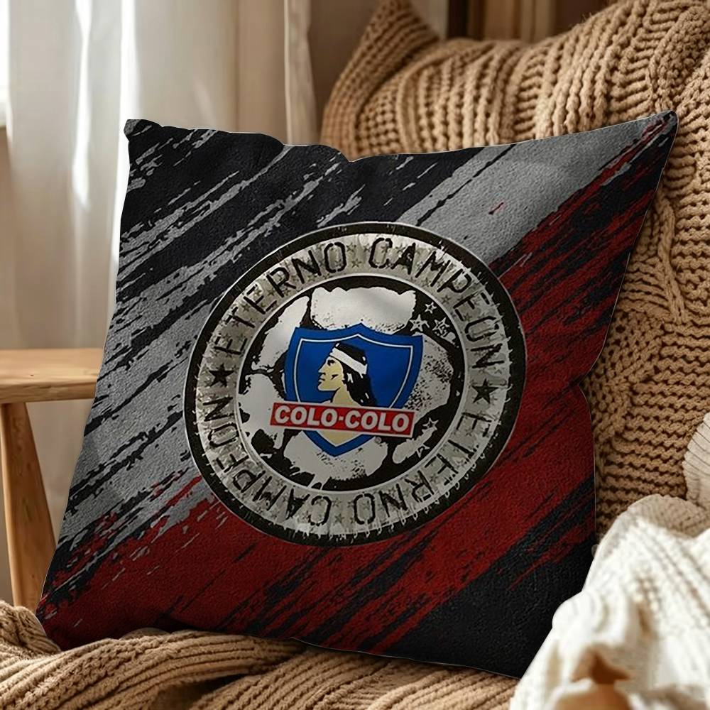New Club Social Y Deportivo Colo Square Pillow Case Multi Sizes For Car Home Bedroom Decor Custom Valentine Gifts