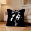 D-Darkthrone Mayhem Band Pillow Case Pattern Printed Pillowcase For Living Room Sofa Cushion Cover