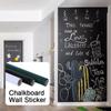1PC PP Blackboard Wall Sticker Children's Educational Drawing Board 40x100cm