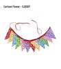Large Cotton Triangle Flags for Parties and Outdoor Events