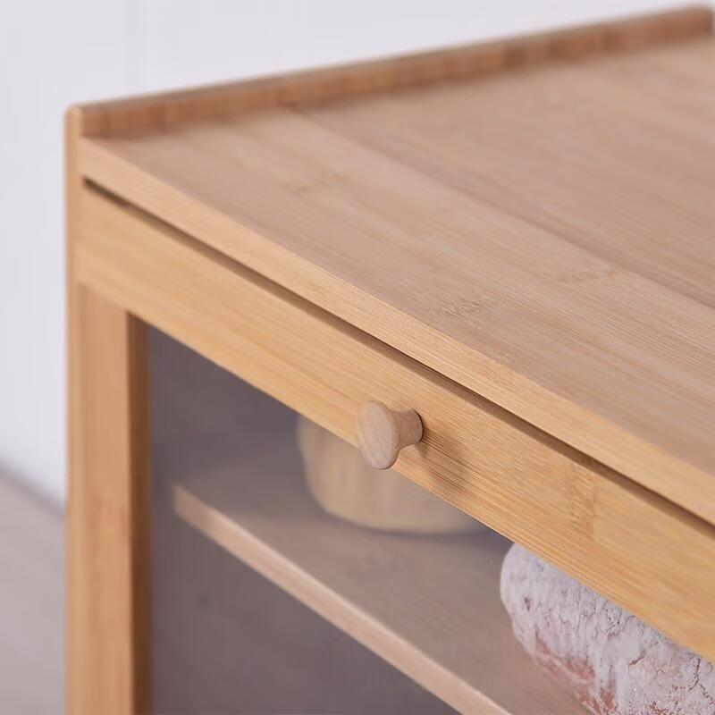 Lijia Double-Layer Bamboo Food Storage Box