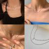 2022 New Arrival European And American Titanium Steel Necklace For Women Cool And Minimalist Lock Clavicle Chain