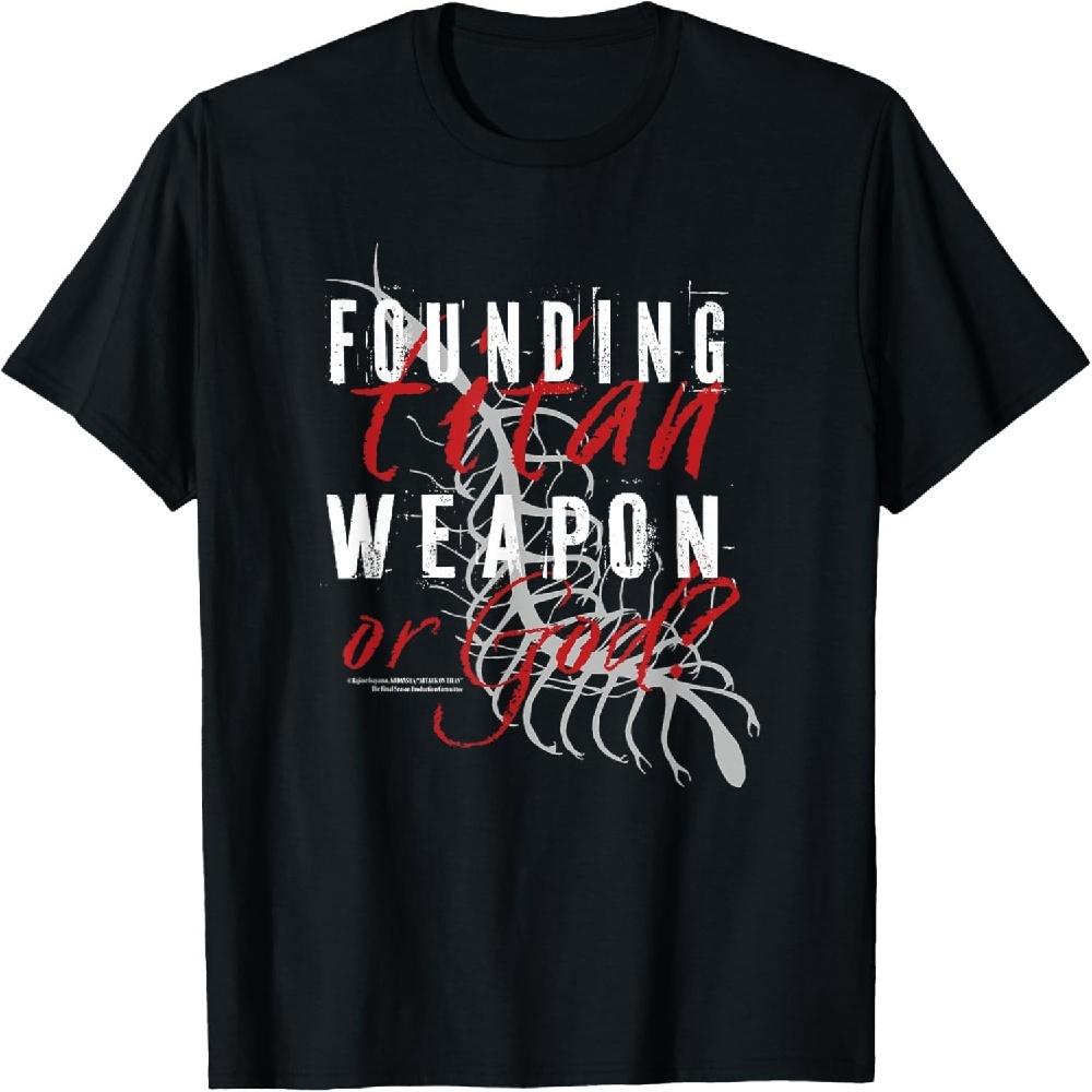 Атака титанов Финальный сезон - Футболка Титан-основатель XXXXXL чёрный