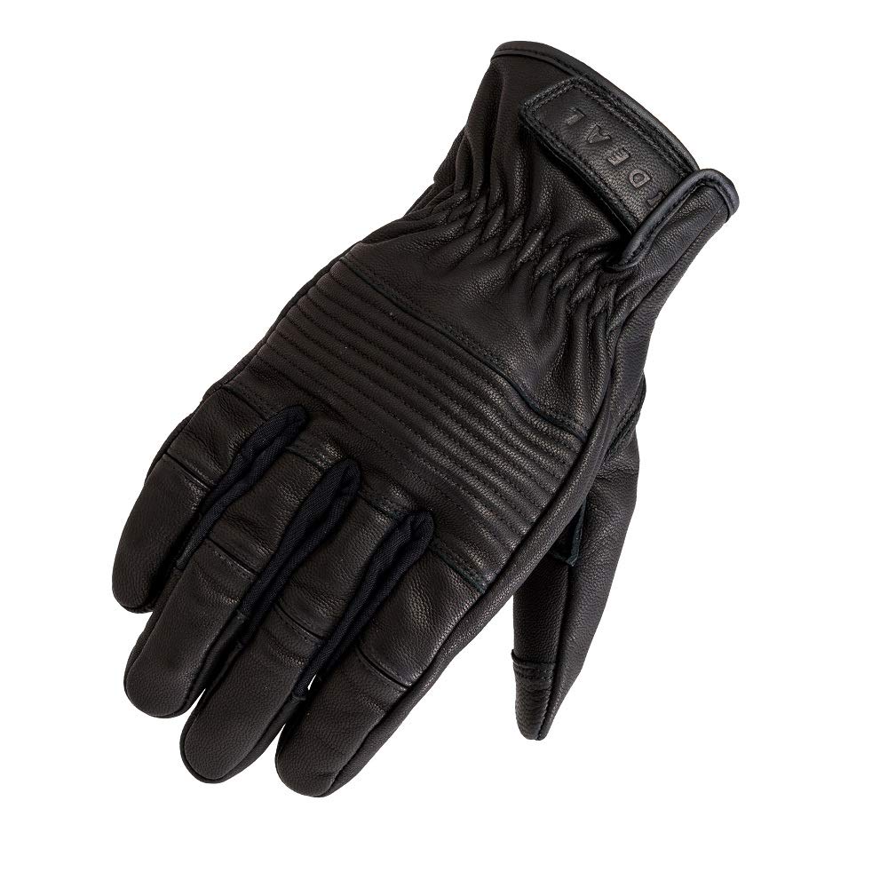 

Yamashiro IDEAL Motorcycle Leather Gloves CLASSIC with Black Size ID-004 Stitching, M, ID004/BK/M
