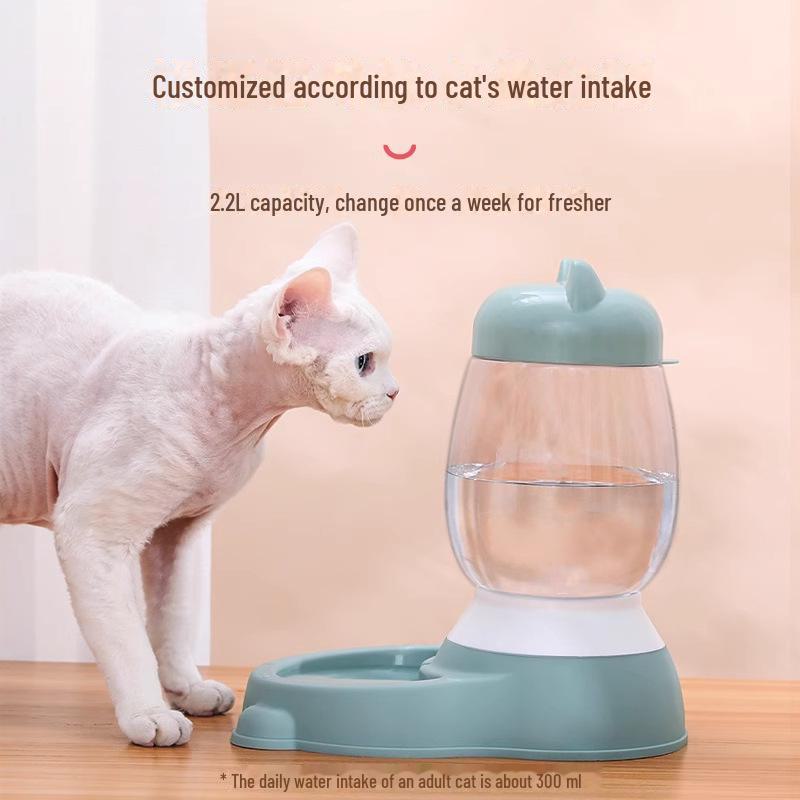Automatická fontána s krmítkem pro domácí mazlíčky pro kočky a psy