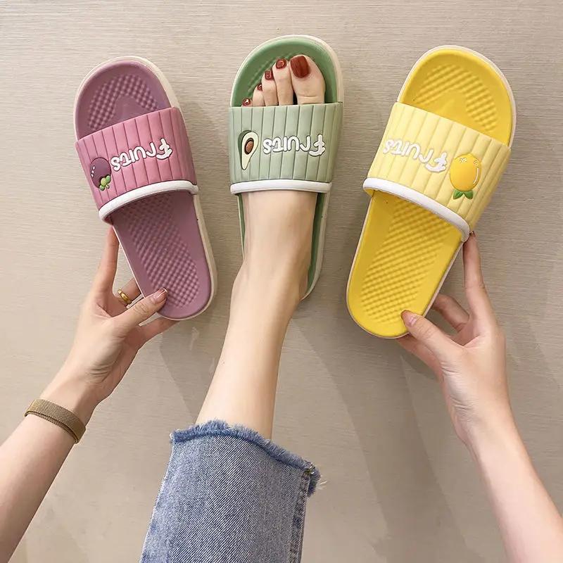 Fashion Flat Slipper Female Summer New 2024 Indoor House Comfortable Cute Sandals With Promotion Hot Casual Face Home Slippers Woman Hot
