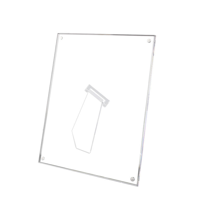 Akryl Fotoramme Fotoramme Utstilling Bilderamme Magnetisk Brakett Fotoramme Stativ