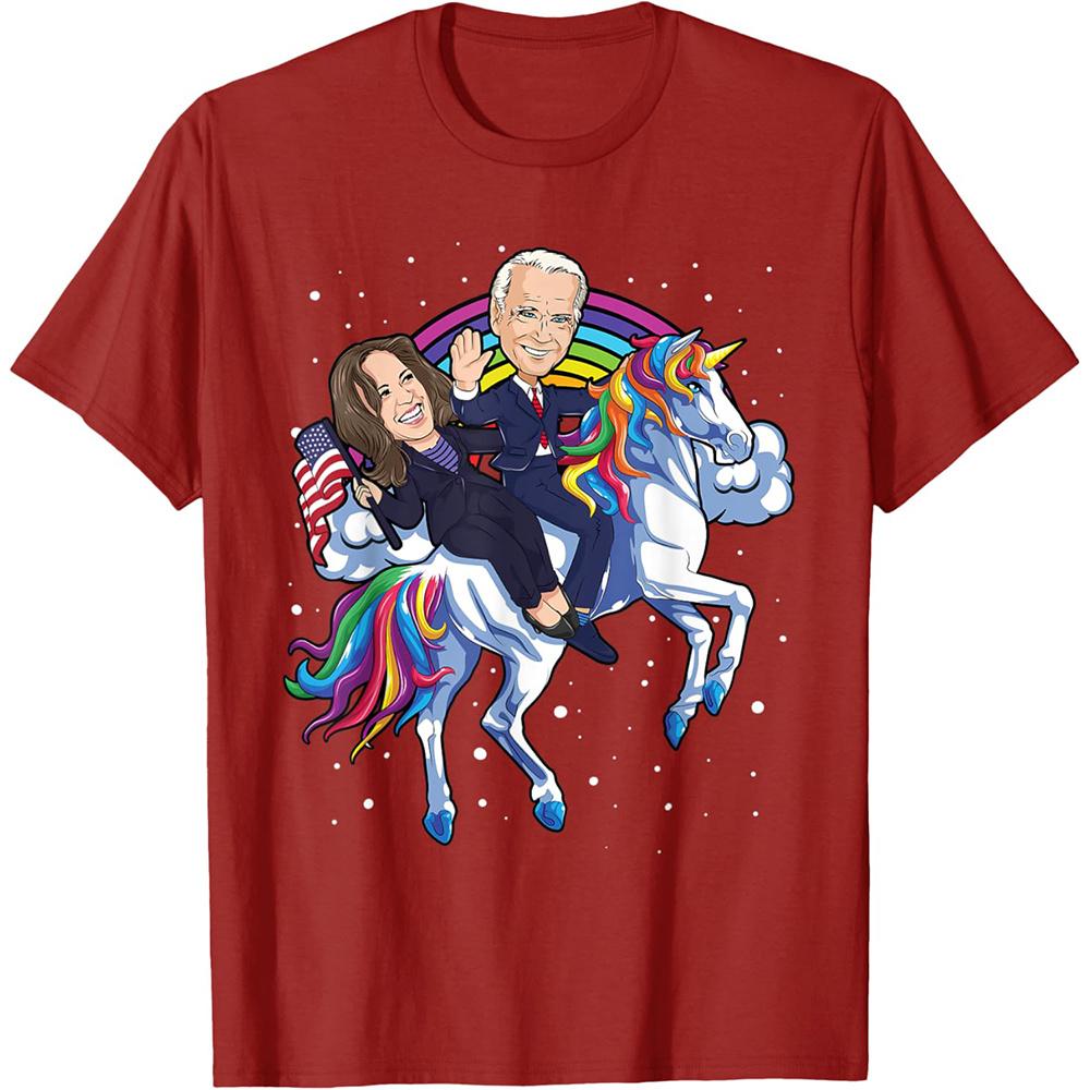Kamala Harris T Shirt 3D Biden President Graphic T Shirts for Unisexs Clothing Black Polyester Tshirt Casual Unisex Short Sleeve