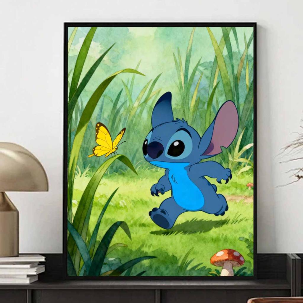 Diamond Painting Set Disney Full Diamond 5D Stitch Butterfly Art Home Decoration Creative Handicrafts