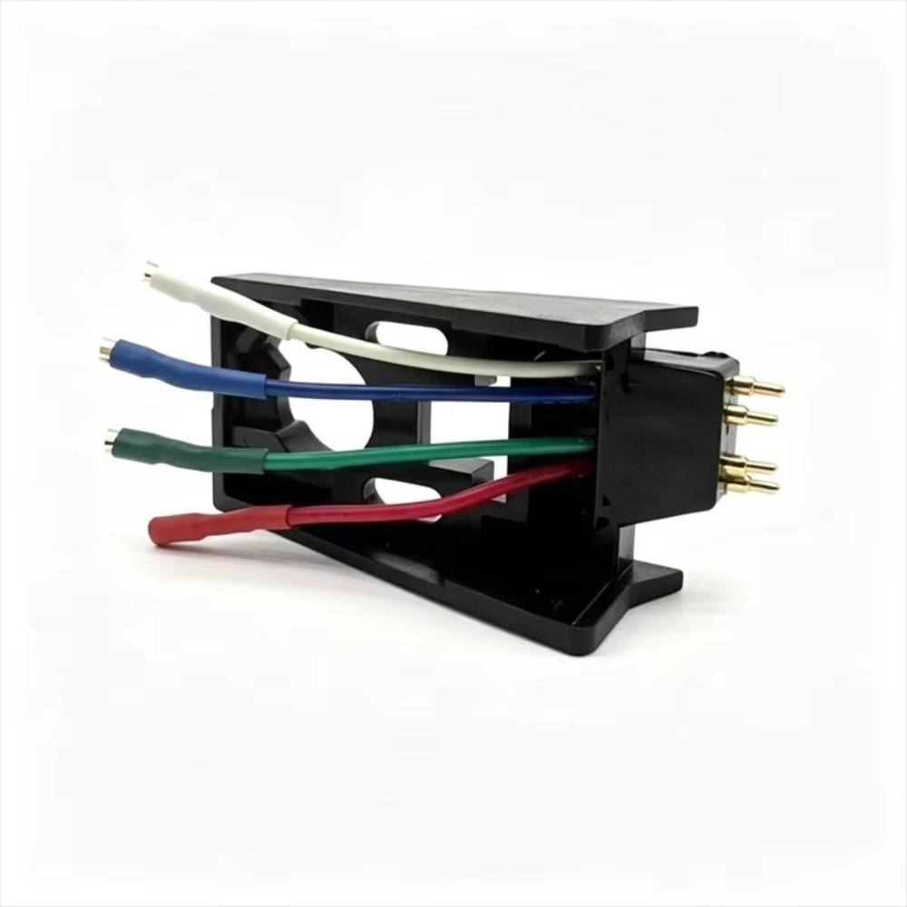 Vergoldeter Stift Plattenspieler Tonabnehmer Headshell für Dual TK14 TK181 TK120 TK123 Vinylspieler Wartung