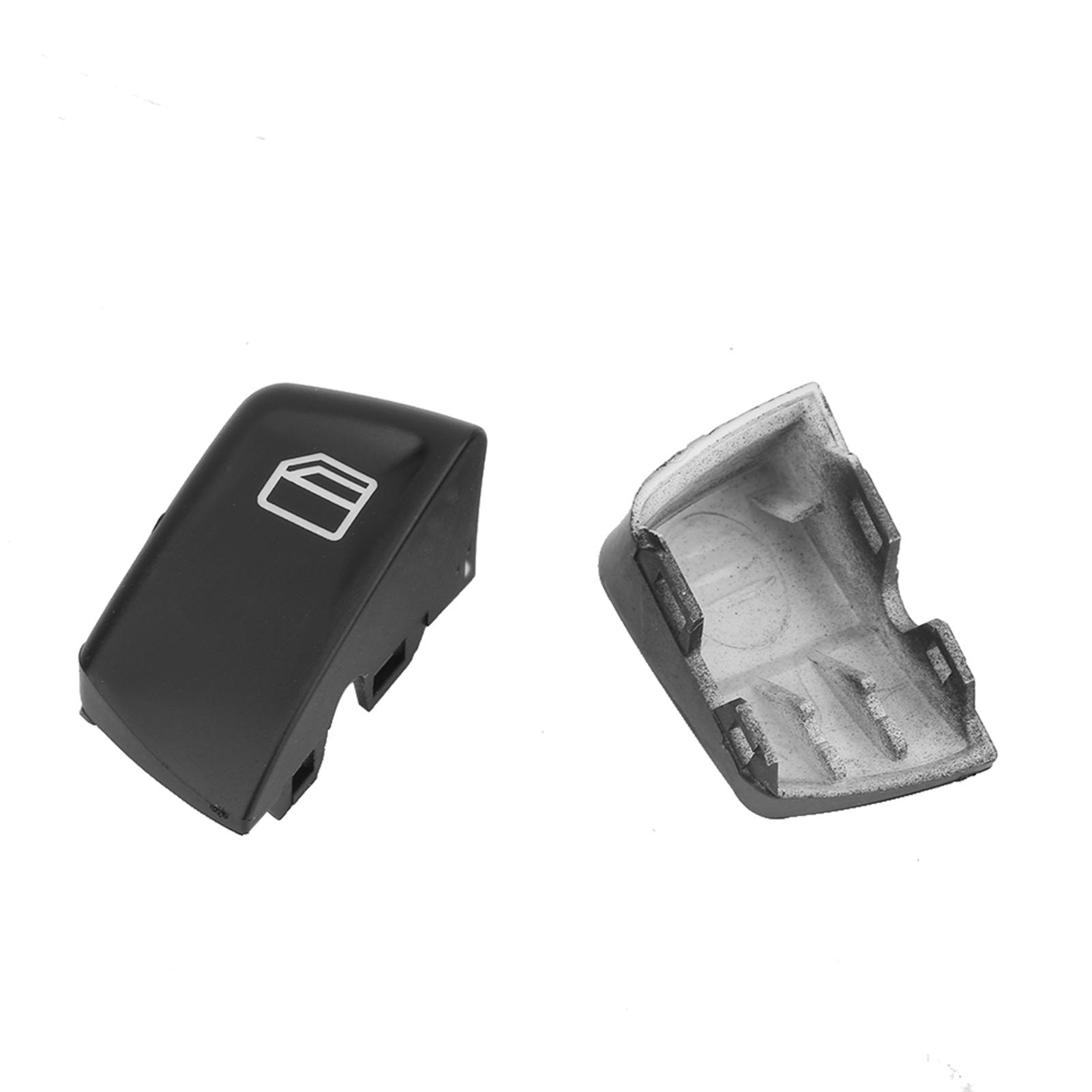 

2 шт. Накладки на кнопки стеклоподъемника автомобиля для Mercedes Vito Viano W639 Sprinter II 906 20032013 чёрный