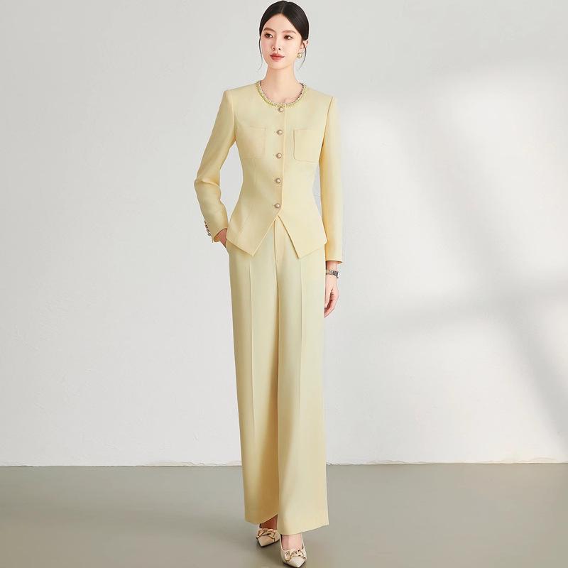 Aishangchen Romantic Heiress Purple Two-Piece Suit - Early Autumn Korean Style