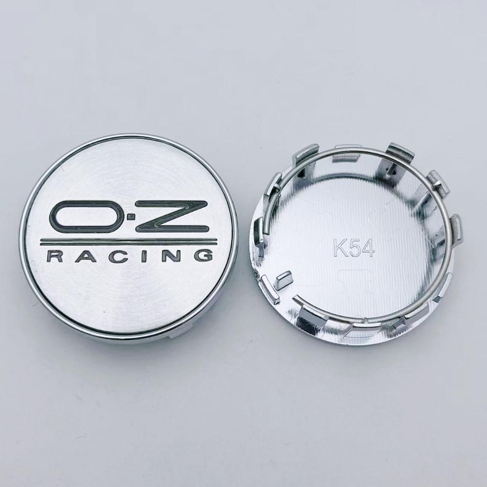 4pcs 54mm 50mm OZ O.Z Racing Logo Emblem Car Wheel Center Caps Wheel Hub Center Dust Cover Rim Hubcaps Replace Car Accessories OZ O.Z Racing Badge&4pcs K54 Wheel Caps