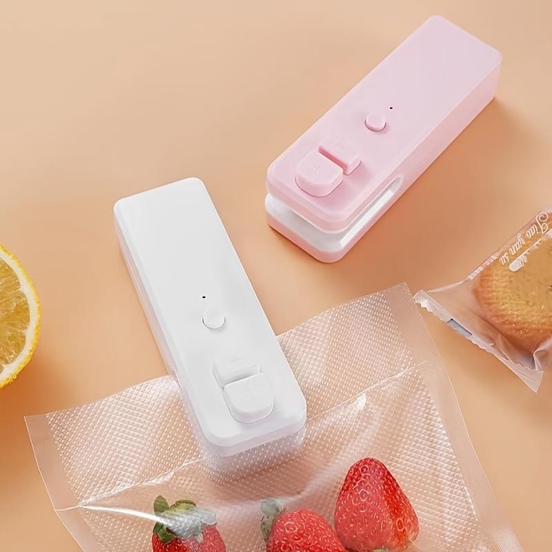 2 IN 1 Sealing Machine, Food Bag Sealer, Portable Handheld Heat Seal And Cutter, Mini Food Sealers For Storage