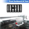 Console Central Grill Dash AC Air Conditioner Vent Grille For Jeep Cherokee 1997-2001 For Jeep Wrangler TJ 1997-2006 5FS10LAZAB