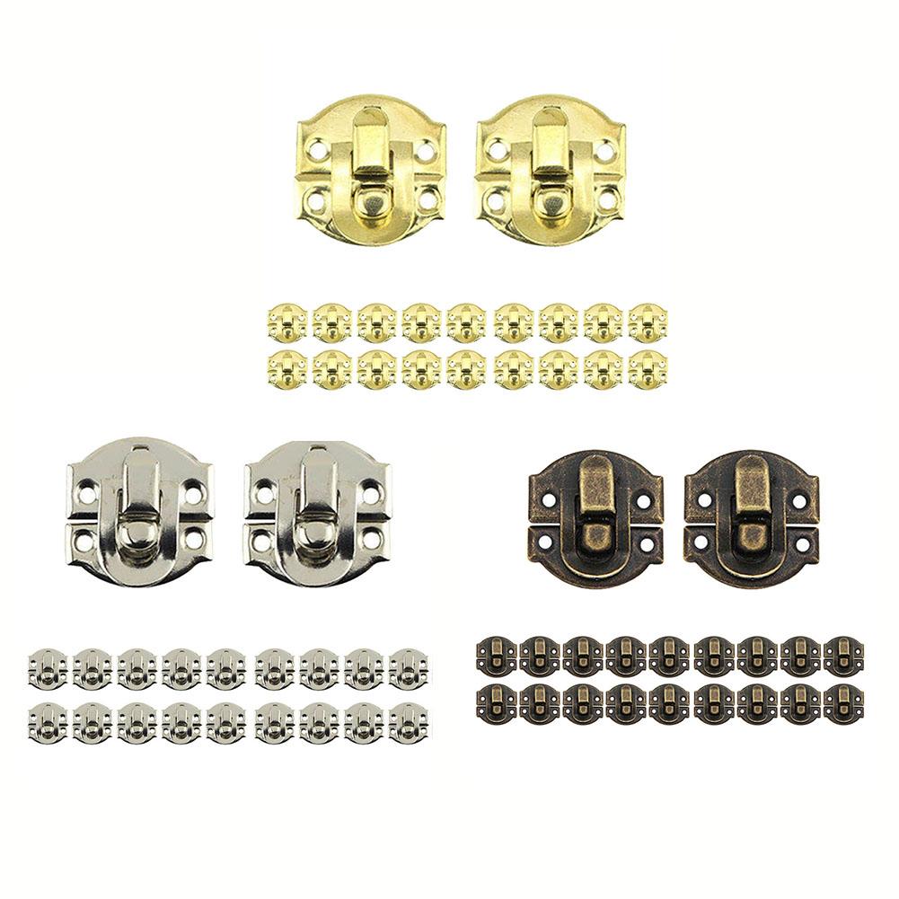 For Jewelry Boxes Lock Clasp Iron Metal Retro Antique