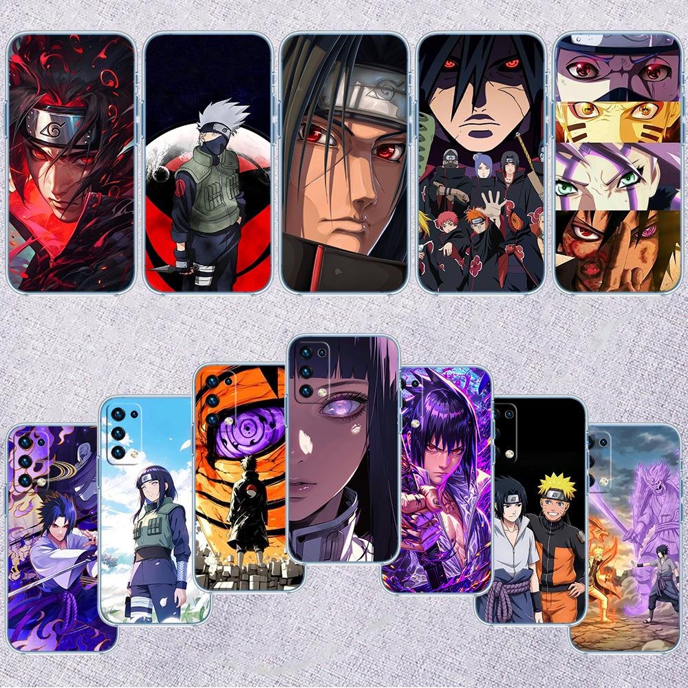 Naruto Uzumaki Transparent Phone Case for Samsung Galaxy A04 A04S A14 A23 A34 A54 M23 M33 M52 M53