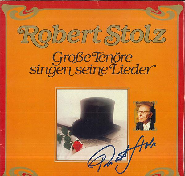 Виниловая пластинка ROBERT STOLZ Grose Tenore Singen Seine Lieder 306134306142 MARCATO Германия Классическая Б/У