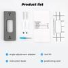 1Pc Blink Video Doorbell Wedge Mount Bracket Wireless Video Doorbell