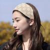 Floral Wide Hairband Mesh Women Hair Hoop Sweet Lace Headband  Wash Face