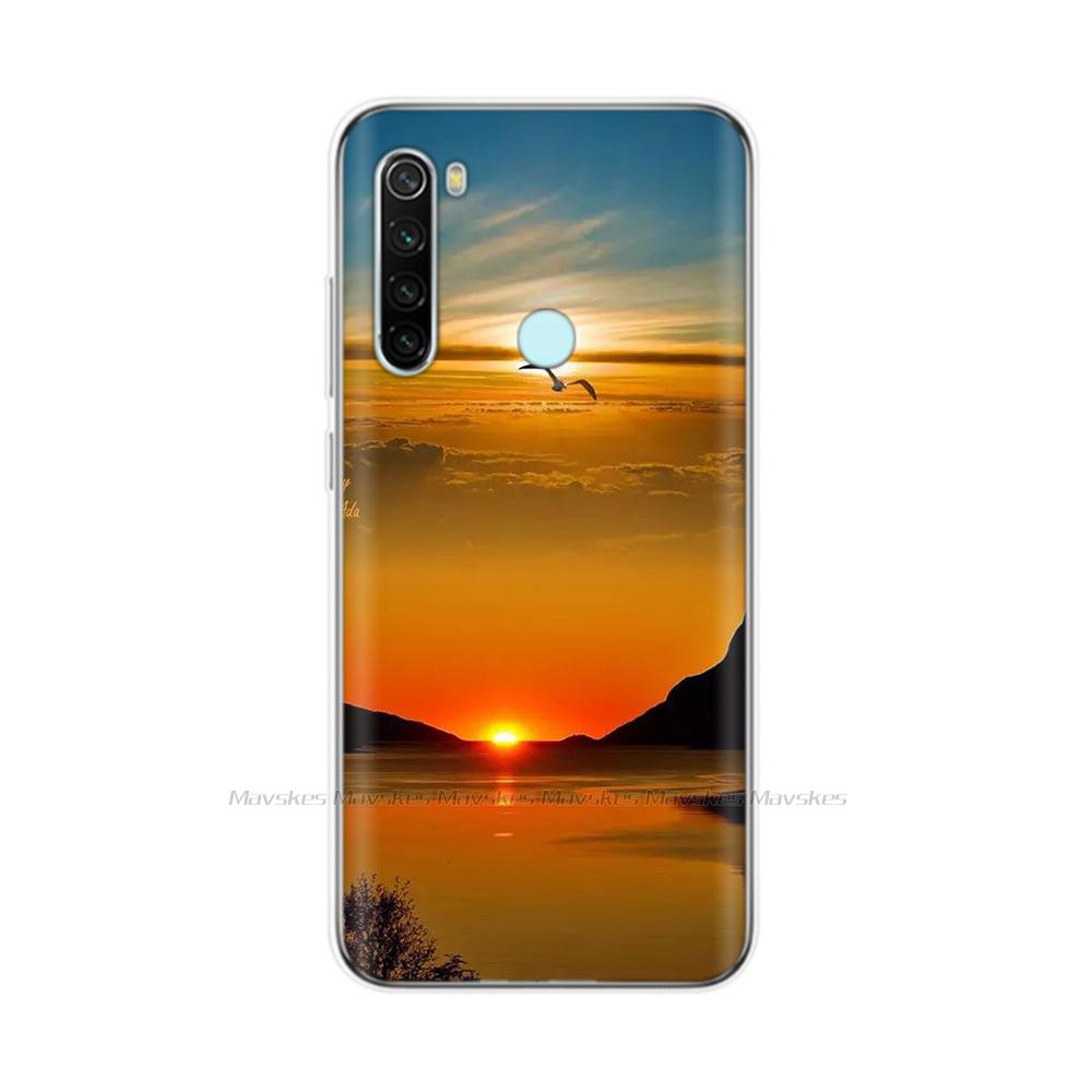 For Xiaomi Redmi Note 8T 8 T Case Silicone Painting Soft TPU for Xiaomi Redmi Note 8 Pro Note8 8T Global Case Cover Fundas Coque