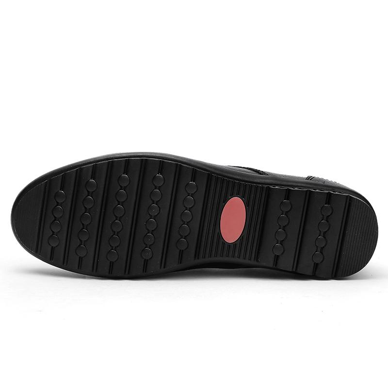 Men Dress Shoes Natural Leather Men's Brand Shoes Sale Formal Shoe Men's Cowhide Italian Genuine Leather Loafers Footwear Casual