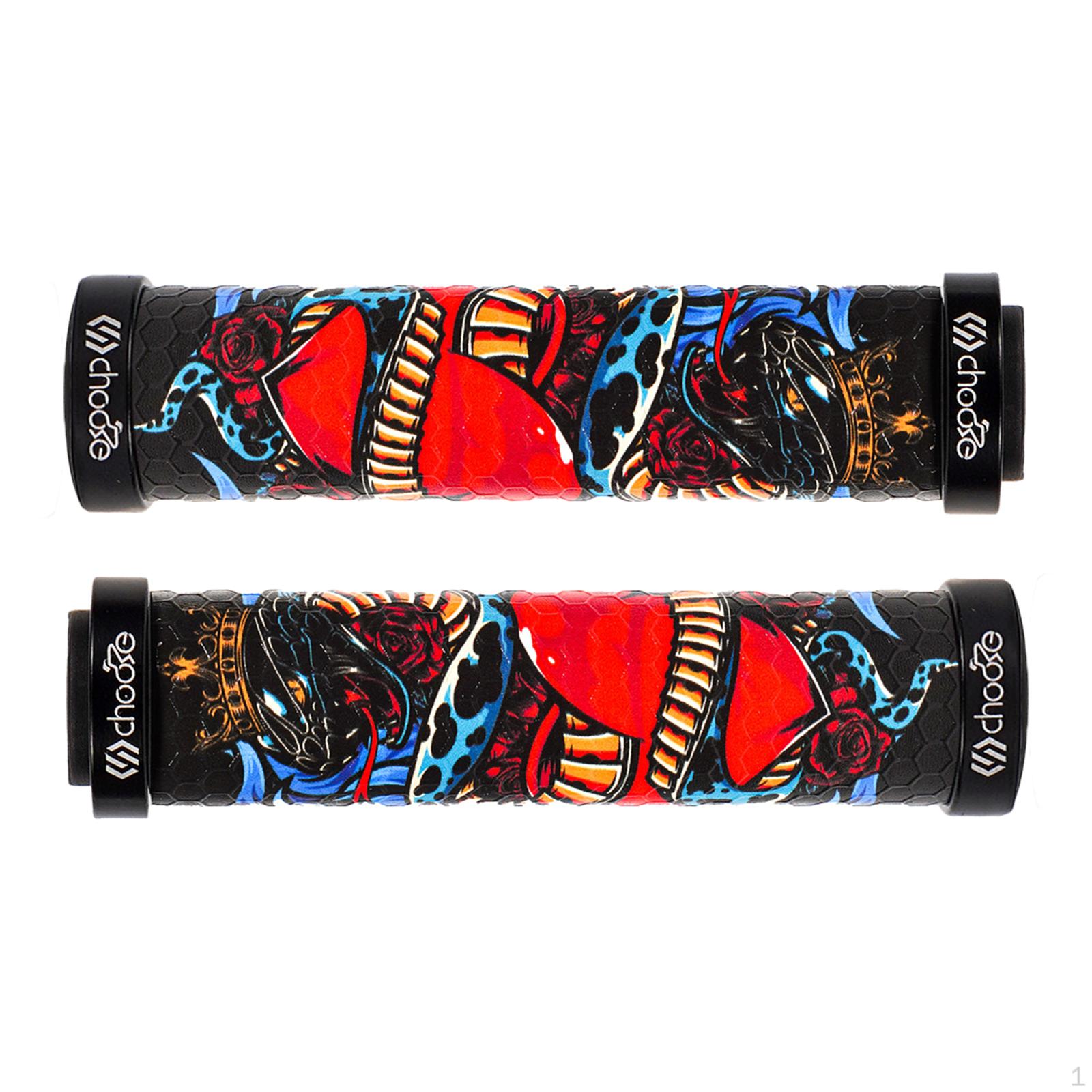 1 paar Bicycle Grips, Bike Handlebar Grips Snake