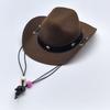 Dog Western Cowboy Hat Mini Toy Hat Puppy Pet Dog Cat Pet Hat Scarf Cover