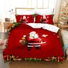 2024 Christmas Boys Cartoon Duvet Cover Pillowcase Bedroom Textile Decor 200x200cm Duvet Cover Bed Set Quilt Cover Pillowcase