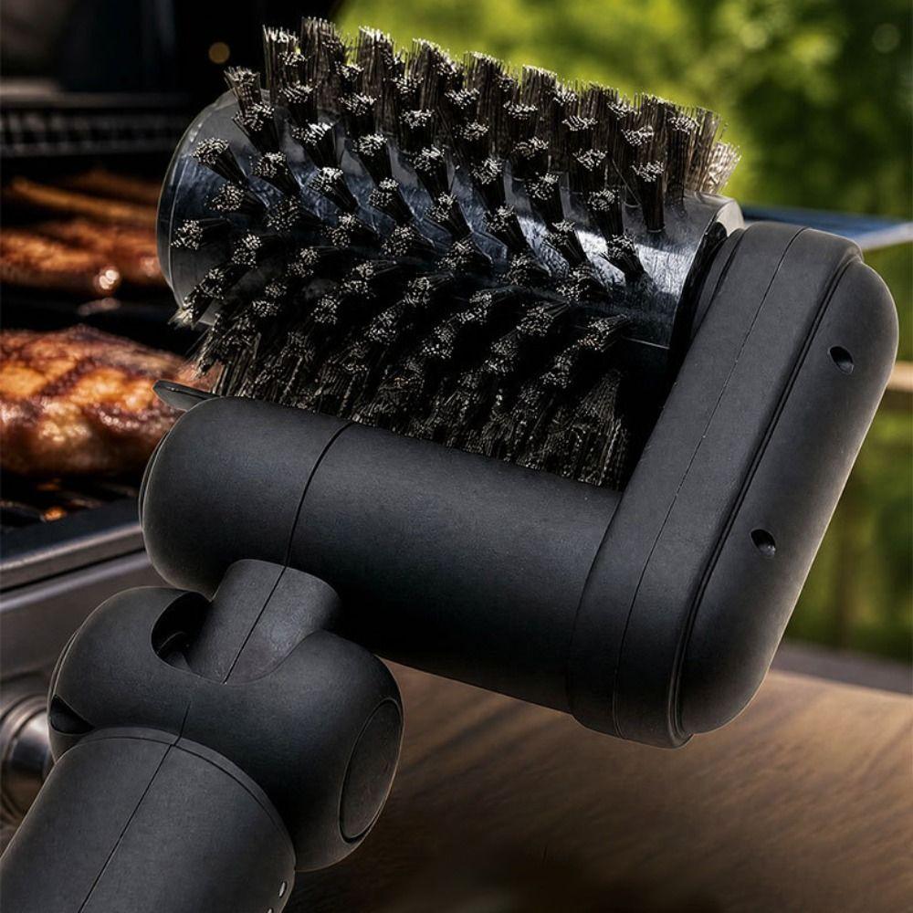 Detachable BBQ Cleaning Brush Efficient Barbecue Cleaner Tools Electric Grill Brush  Backyard