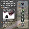 ROCKBROS Bicycle Handlebar Double Easy to Cylindrical Shock Ergo Grips Grips, Grips, Lock, Grip, Anti-Slip, Shape, Absorption, Durable, 96g,