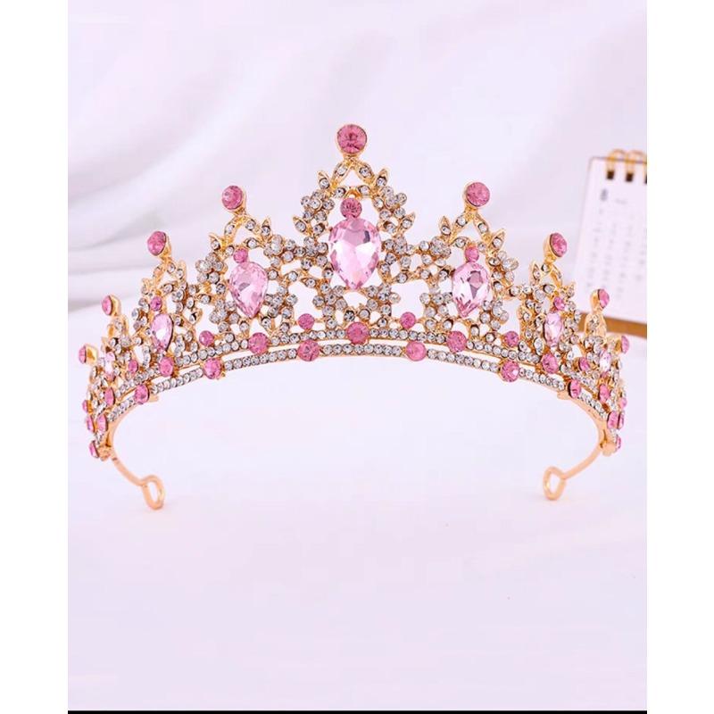 Couronne de Mariage Coiffure Tiare Cristal Couronne de Mariée Argent Tiare Bandeau de Mariage Bandeau d'Anniversaire