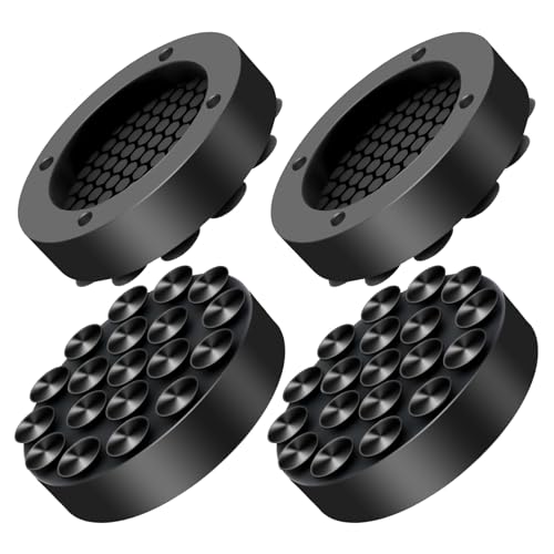 Neue 4 Stück Waschmaschinen Anti-Vibrations-Pads 19 Starke Saugnäpfe Leises Rutschfestes Pad Stoßdämpfende Füße Möbeluntersetzer