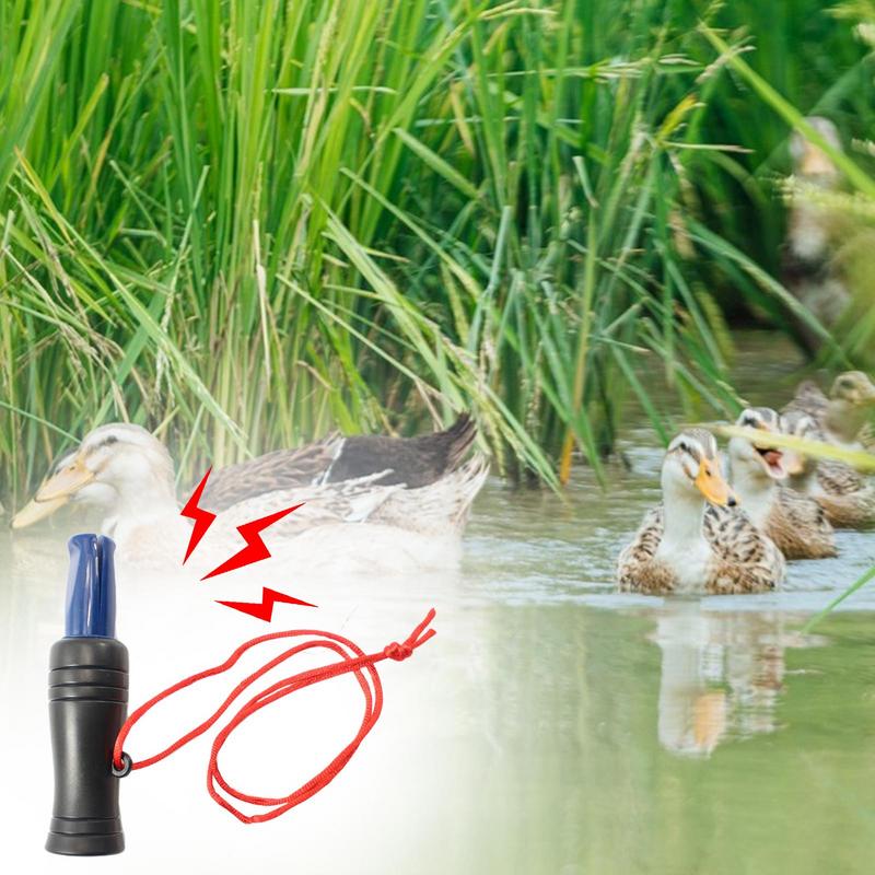 Portable distress whistle Outdoor Duck Call Whistle Mallard Pheasant Caller Decoy Outdoor Whistle Tool Outdoor camping hiking