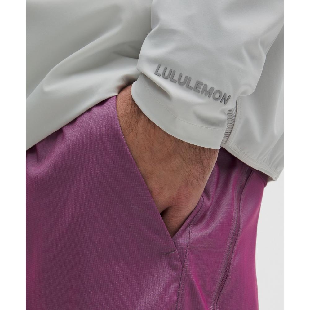 Lululemon Pace Breaker Linerless Short 7   Iridescent Fountain Jewelled Magenta