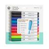 Dry Erase Markers Medium Bullet Tip 10 Count Multi Color Non-Toxic Low Odor Ink Felt Eraser Perfect Home Office Classroom