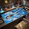 Football Messi Large Mouse Pad Desk Mouse Pad Office Mouse Mats Non-Slip Rubber Base Gaming Accessories Ideal Gift for Gamers