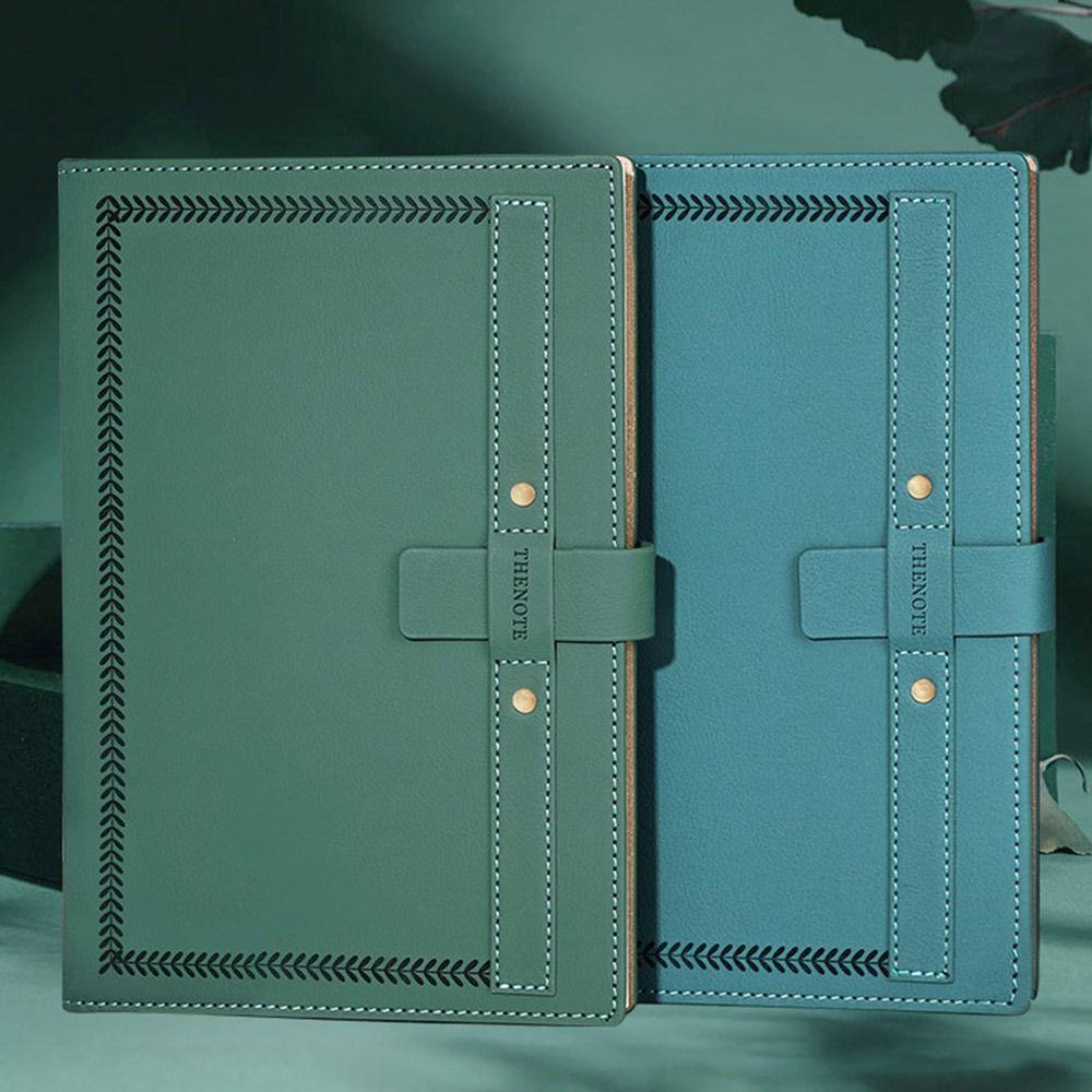 PU Leather Cover Business Office Notebook Frosted Texture Students Notebook Diary Agenda Organizer