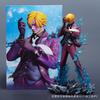 One Piece Figur TH Tianhui Sanji, explosive Gas Schwarzer Fuß Shanji Animation König der Seefahrt Zubehör Statuen zum Versenden von Geschenken