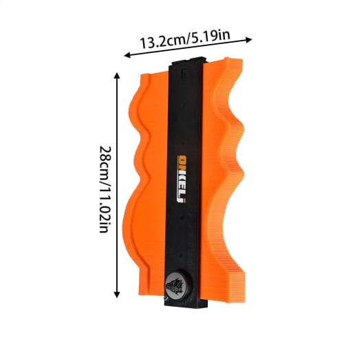 Contour Gauge Profile Tool - Shape Tracing Tool, Contour Gauge Duplicator | Adjustable Accurate Shape Copy Tool, Multi-Angle Profile Duplicator Gift f