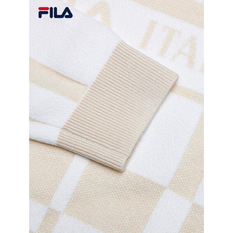 FILA Women's Plaid Knit Pullover Sweater