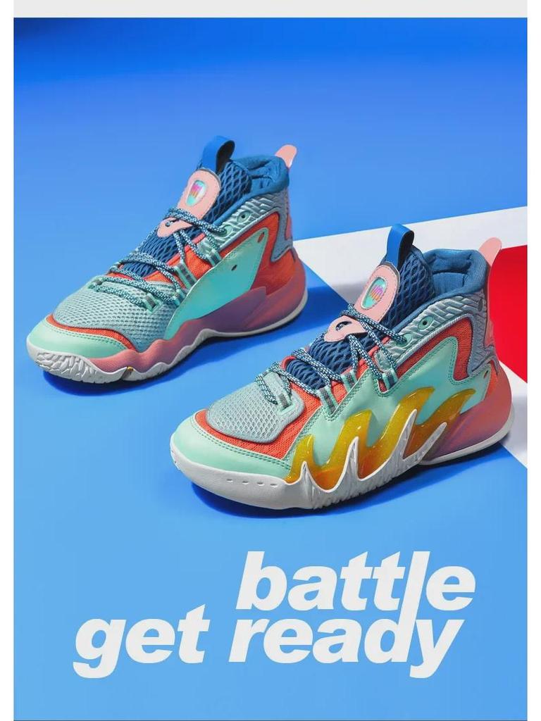 Pantofi de Baschet Trendy pentru Bărbați, cu Top Înalt, de Toamnă - Mărimi Mari, Talpă Groasă, Design Casual și Sportiv