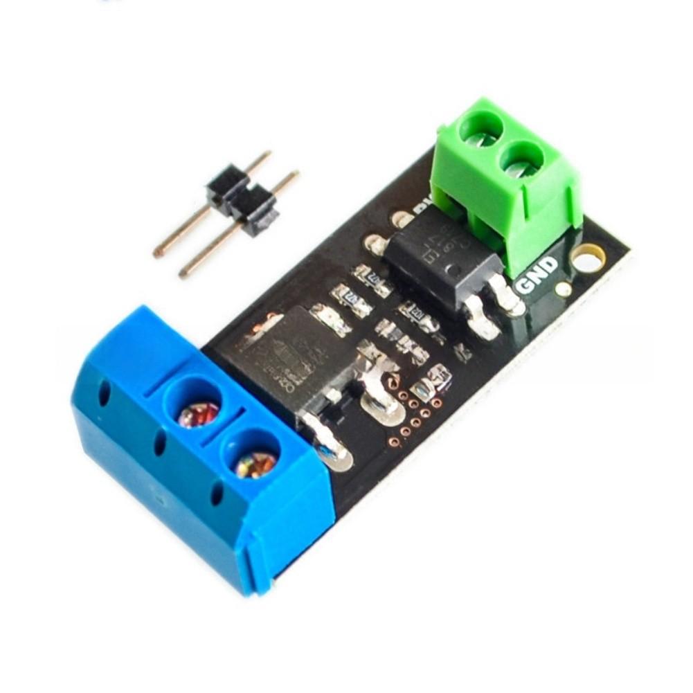 Isolation MOSFET Module FR120N LR7843 D4184 Replacement Relay For FOR ARDUINO 23mm X 16mm With Two 2mm Diameter Screw Holes