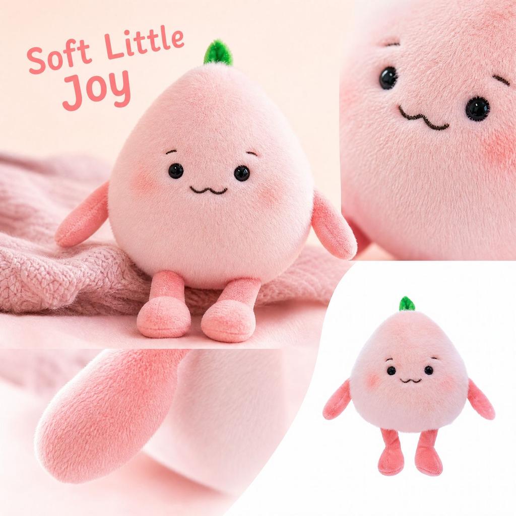 Cute Soft Plush Stuffed Animal Toy for Home Decor, Play and Birthday Gift for Kids and Adults